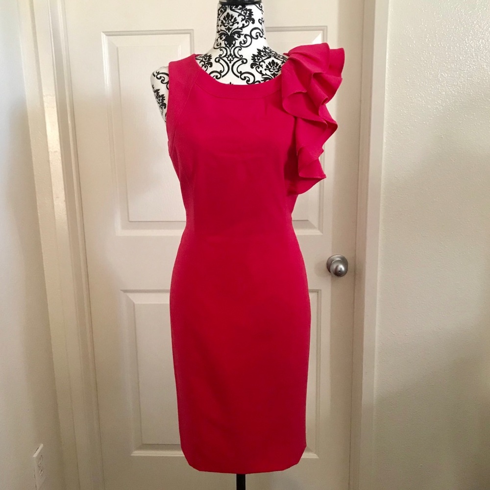 SOLD Calvin Klein Sleeveless Sheath Dress SOLD